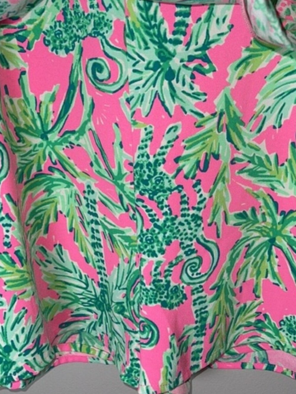 Lilly Pulitzer Adda Romper Prosecco Pink Hanging Around Beach Theme Size 2 - Picture 3 of 7